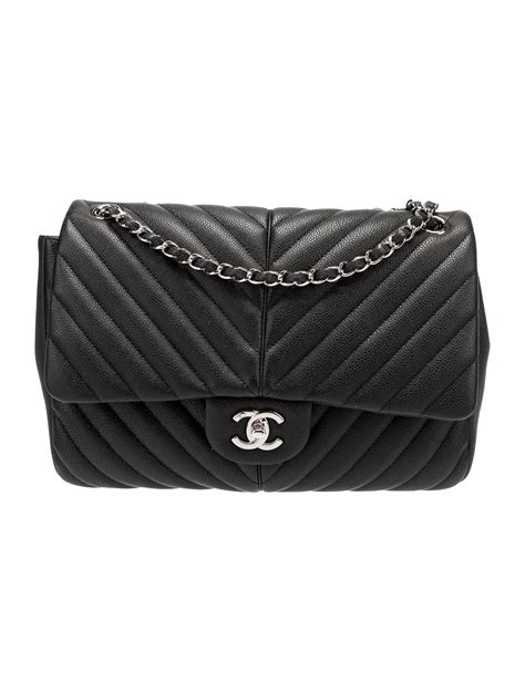 Chanel Chevron Puffy Flap Bag 